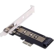 تصویر کارت توسعه PCI-E افزایش M.2 NVME مدل X1 Majentik M.2 NVME SSD to PCIe 4.0 x1 Adapter Card