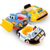 تصویر شناور بادی کودک اینتکس مدل 59586 طرح ماشین پلیس 