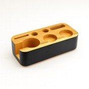 تصویر استند پرتافیلتر اسپرسوساز مدل پرادا بلک - سایز ۵۱ Tamper Station