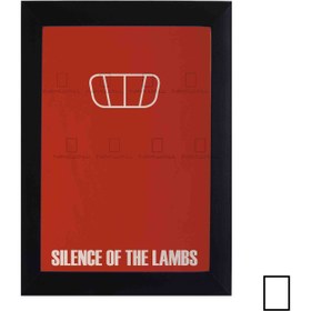 تصویر پوستر مینیمال فیلم سکوت بره ها The Silence of the Lambs مدل N-22777 