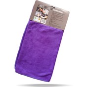 تصویر دستمال مایکروفایبر بزرگ مخصوص خشک کردن خودرو 