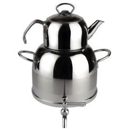 تصویر کتری قوری یونیک شیر دار مدل UN-7274 Unique tea kettle with milk, model UN-7274