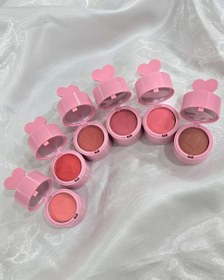 تصویر رژگونه قلبی پددار موکالر Mocallure 