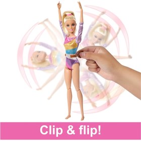 تصویر ست بازی ژیمناستیک باربی برند barbie Barbie Gymnastics Playset