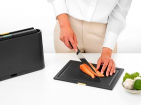 تصویر ست تخته برش ۴ عددی به همراه استند برابانتیا brabantia 