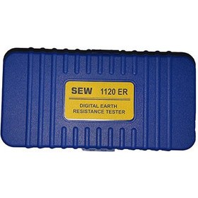 تصویر ارت سنج سه سیمه اس ای دبلیو SEW 1120ER SEW 1120 ER 3 Wire Digital Earth Resistance Tester