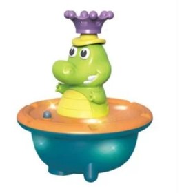 تصویر اسباب بازی مدل کروکودیل کوچولو طرح فواره ای کد 6011 