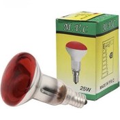 تصویر لامپ مادون قرمز حرارتی پشت جیوه ای 