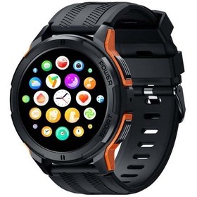 تصویر ساعت هوشمند Riversong مدل Motive 8C SW801 - مشکی/نارنجی RIVERSONG MOTIVE 8C SW801 BLACK/ORANGE SMARTWATCH