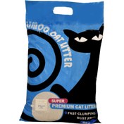 تصویر خاک مخصوص گربه لیمو سوپرپرمیوم 8 کیلویی 