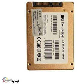 تصویر هارد اس اس دی اینترنال توین موسTwinMOS H2 ULTRA با ظرفیت 128 گیگابایت TwinMOS H2 ULTRA 128gb