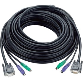 تصویر 2L-1005P/C 5M PS/2 Standard KVM Cable