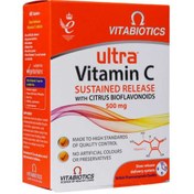 تصویر قرص اولترا ویتامین ث 500 میلی گرم ویتابیوتیکس ۶۰ عدد Vitabiotics Ultra Vitamin C 500 mg 60 Tab