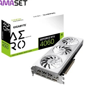 تصویر کارت گرافیک گیگابایت GeForce RTX 4060 AERO OC 8G 