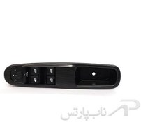 تصویر قاب (دستگیره ) و کلیدهای شیشه بالابر و تنظیم آینه چپ (راننده) پژو پارس طرح آوا برند کروز 