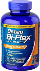 تصویر مکمل مفصل ساز و غضروف بایفلکس (200 عددی) Osteo Bi-Flex Triple Strength, 200 Tablets