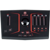 تصویر کارت صدا M-AUDIO M-Game Solo M-Audio M-Game SOLO USB Streaming Mixer/Interface with LED Lighting, Voice FX, and Sampler