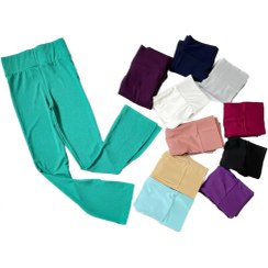 تصویر شلوار زنانه کبریتی بغل چاکدار کمر پهن 