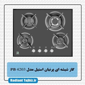 تصویر اجاق گاز صفحه ای پرنیان استیل PB 4203 Parnian Steel hob PB-4203