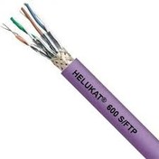 تصویر کابل شبکه هلوکت HELUKAT ساخت آلمان حلقه هزار متری CAT7A SFTP HELUKAT® 600,S/FTP; 4x2x23AWG; 7e; fil; Cu; FRNC; violet