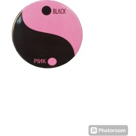 تصویر پیکسل بلک پینک فلزی 