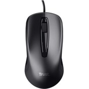 تصویر ماوس باسیم تراست مدل Carve Wired ا Trust Carve Wired Optical Mouse Trust Carve Wired Optical Mouse