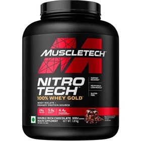 تصویر MuscleTech : پودر پروتئین وی نیترو-تک 100% گلد ماسل‌تک MuscleTech Nitro-Tech 10 : 3 تا 5 هفته کاری پودر پروتئین وی نیترو-تک 100% گلد ماسل‌تک MuscleTech Nitro-Tech 100% Whey Gold