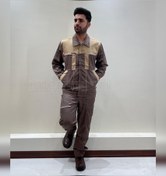 تصویر لباس کار سیناورک (شکلاتی) 