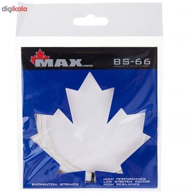 تصویر زه بدمينتون مکس Canada مدل BS 66 ا Max Canada BS 66 Badminton String Max Canada BS 66 Badminton String
