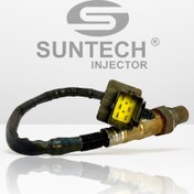 تصویر سنسور اکسیژن موتور ملی EF7 سوکت مشکی 6 پین طرح BOSCH مناسب سمند و دنا ملی