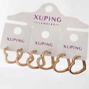 تصویر گوشواره ژوپینگ رنگ ثابت طرح ۱۰۶۴ 