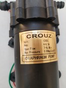 تصویر پمپ آب پر فشار ۱۲ ولت کروز ظرفیت ۹ لیتر در دقیقه 