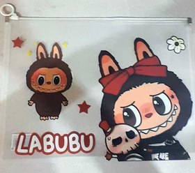 تصویر پاکت A4 زیپ دار فانتزی 