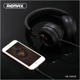 تصویر هدفون بلوتوثی ریمکس مدل RB-500HB ا Remax RB-500HB Bluetooth Headphone Remax RB-500HB Bluetooth Headphone