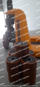 تصویر چرخ جلو جک پالت سایز 70x80 Pallet truck wheels