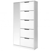 تصویر جاکفشی ایستاده داشبوردی سفید مدل KF730 