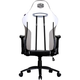 تصویر صندلی گیمینگ کولرمستر R3C GRAY & WHITE GAMING CHAIR COOLER MASTER GAMING CHAIR R3C GRAY & WHITE