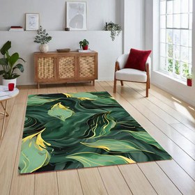 تصویر فرش چاپی طرح برگ کد h375 