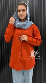 تصویر مانتو کتان کد 05 