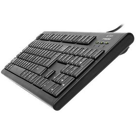 تصویر کیبورد و ماوس ای فورتک مدل KR-8572S - 18 ماهه نوترونیک A4Tech KR-8572S USB Keyboard and Mouse