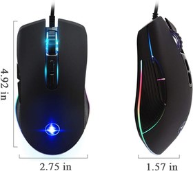 تصویر موس گیمینگ Rohs typec RGB نو بدون پک 