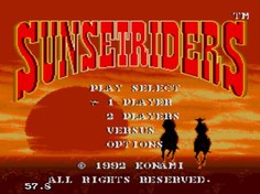 تصویر بازی محبوب Sunset Riders اصلی سگا برای ویندوز 