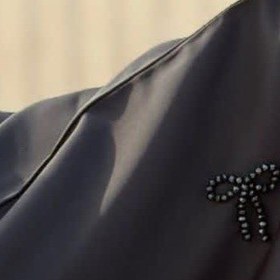 تصویر خرجکار مرواریدی مشکی 