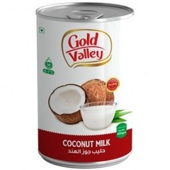 تصویر شیر نارگیل بدون شکر 400 میل گلد ولی – gold valley 