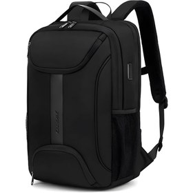 تصویر کوله پشتی لپ تاپ 15.6 اینچ ضد آب یو اس بی دار کول بل Cool Bell 15.6 inch waterproof laptop backpack CB 8255 