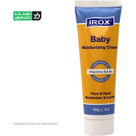 تصویر كرم مرطوب كننده بچه 50 گرم ایروكس Irox Baby Moisturizing Cream