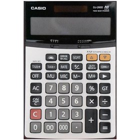 تصویر ماشین حساب کاسیو Casio DJ-260D Casio DJ-260D CALCULATOR