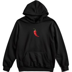 تصویر هودی اسپایسی - سفید / مشکی spicy hoodi