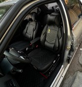 تصویر روکش صندلی سایپا چرم طرح نیولاماری مناسب ساینا 