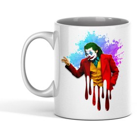 تصویر ماگ سرامیکی طرح جوکر کد 25 Joker mug code 25